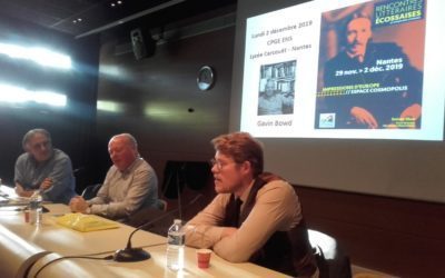 L’écrivain Gavin BOWD au lycée Carcouët