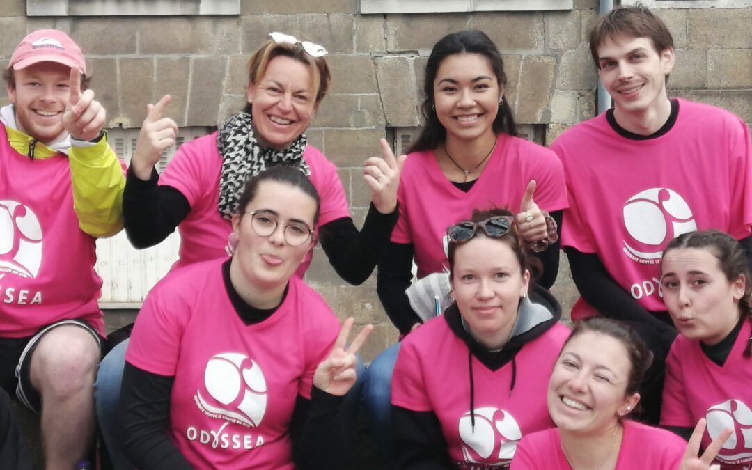 Odysséa Nantes : Des étudiants de BTS Tourisme couraient pour la bonne cause