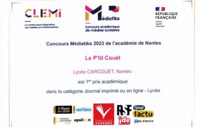 1er prix pour Le P’tit Couët !